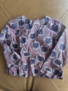 Bonpoint Girls Mauve Long Sleeve Top 3T